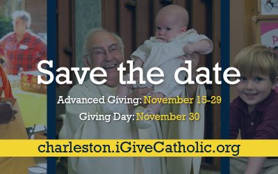 Bishop Robert E. Guglielmone, Roman Catholic Diocese of Charleston on #IGiveCatholic Giving Day!