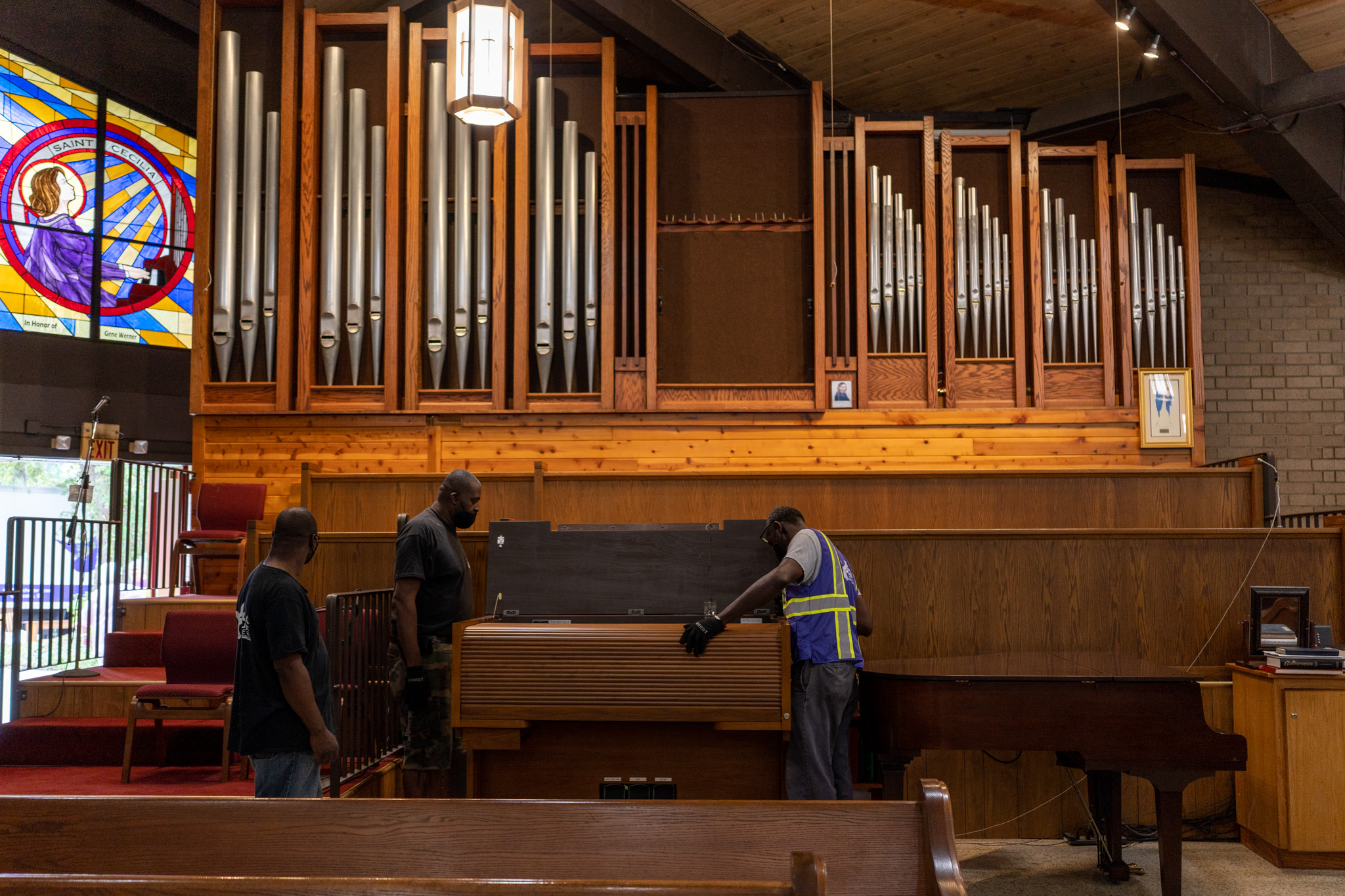 Removal of the Old Organ