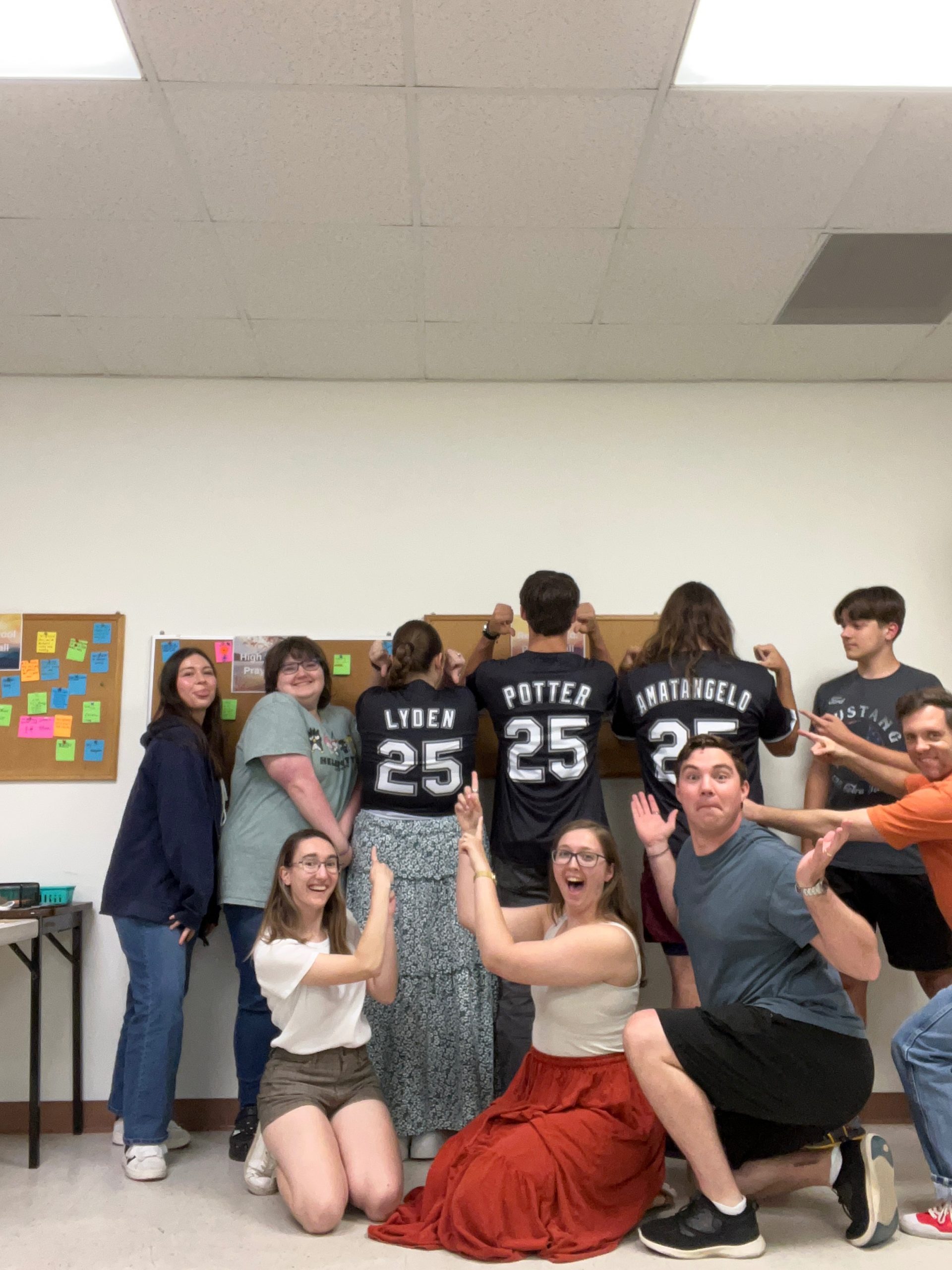 Senior Night Fun Group 2025